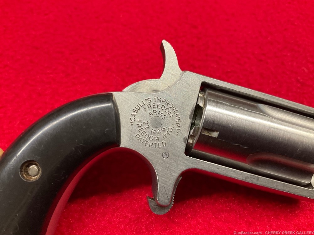 Rare vintage FREEDOM ARMS revolver single action 22 mag 22lr cylinder sa -img-2