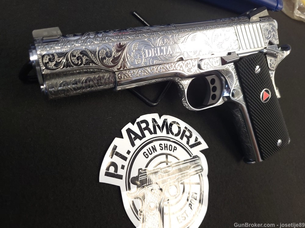 Colt Delta Elite Engraved Penny Auction! No Reserve-img-1