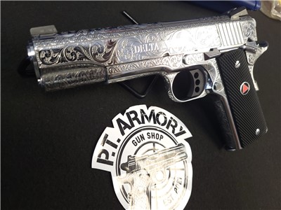 Colt Delta Elite Engraved Penny Auction! No Reserve