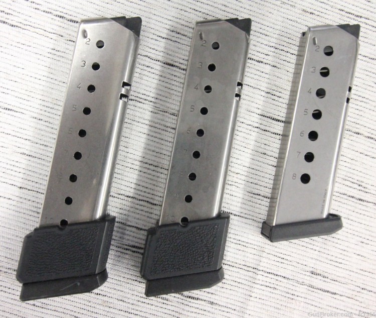 Sig Sauer P220 45ACP Three Magazines Stainless Two10rd  One 8rd-img-0