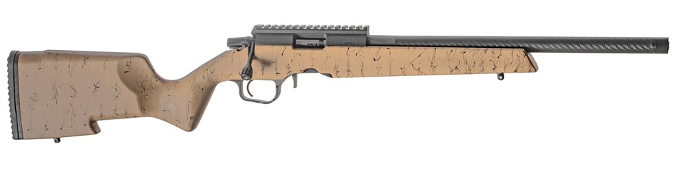 Christensen Ranger Carbon Fiber Tan Black 22 LR 18in 801-12001-00-img-0