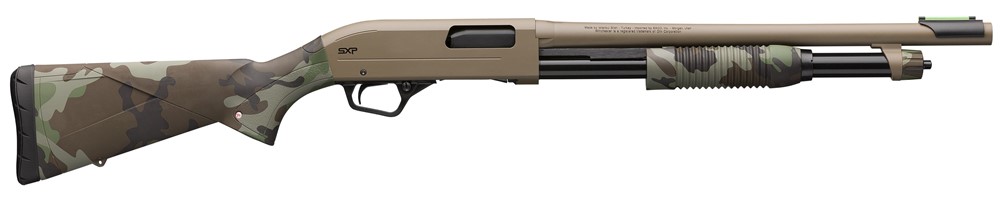 Winchester SXP Defender Woodland FDE 12 Ga 3in 18in 512435395-img-0