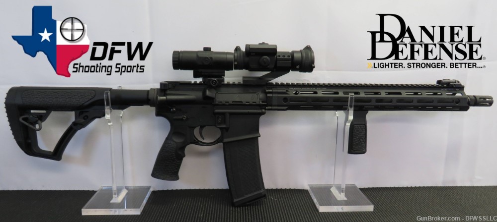 PENNY! DANIEL DEFENSE DDM4 V7 5.56 NATO W/ 16" BARREL!-img-0