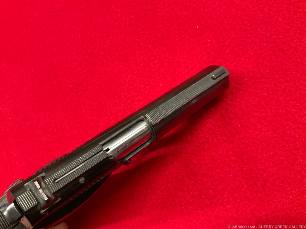 Vintage Llama 380 pistol baby colt 1911 Spain vent rib gun Stoeger 380acp-img-7