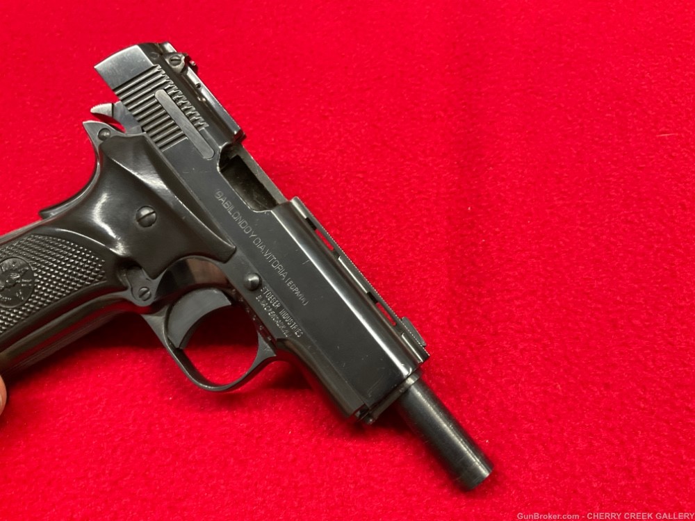 Vintage Llama 380 pistol baby colt 1911 Spain vent rib gun Stoeger 380acp-img-10