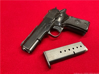 Vintage Llama 380 pistol baby colt 1911 Spain vent rib gun Stoeger 380acp