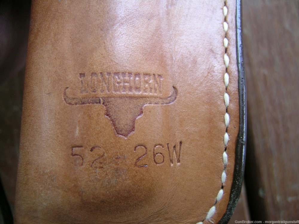 Longhorn #52-26W Leather Holster S&W K-Frame 6" Mod 10 14 16 17 -img-6