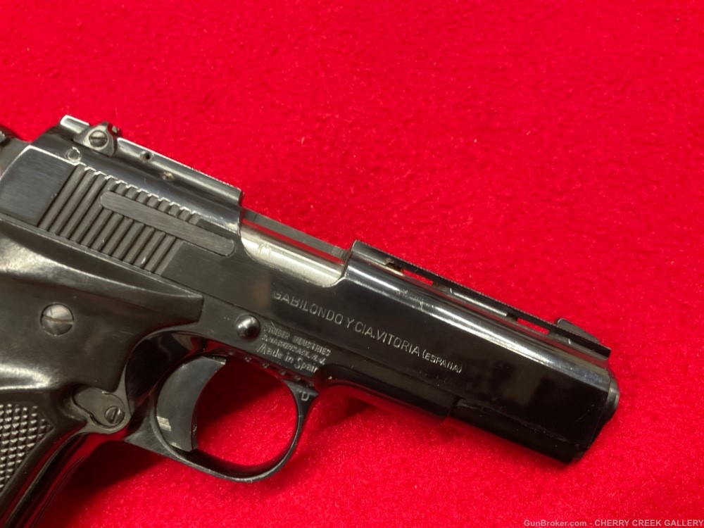 Vintage Llama 380 pistol baby colt 1911 Spain vent rib gun Stoeger 380acp-img-5