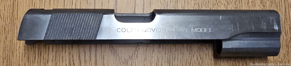 Colt Mark IV Government SLIDE Model .38 Super Auto Cal-img-3