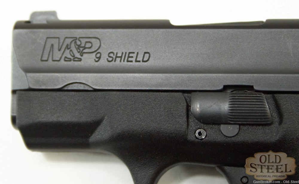 Smith and Wesson S&W M&P 9 Shield 9mm Concealed Carry Pistol W/ 5 Mags-img-5