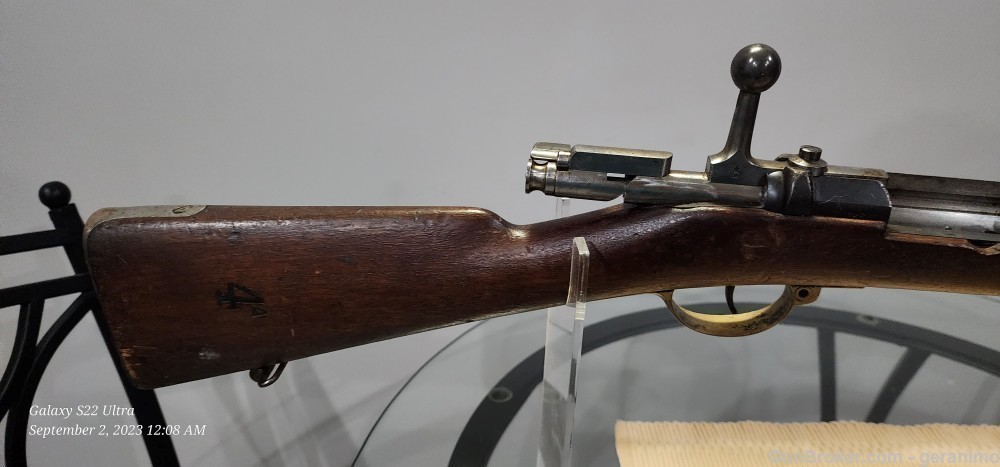 French Mauser 71 Daudeteau Conversion 6.5X53.3 mm caliber Rare NO FFL-img-10