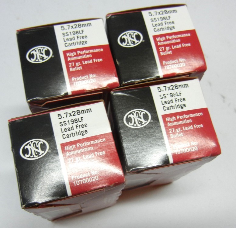 FNH 5.7x28 mm SS198LF 27Gr 200 Rounds -img-2