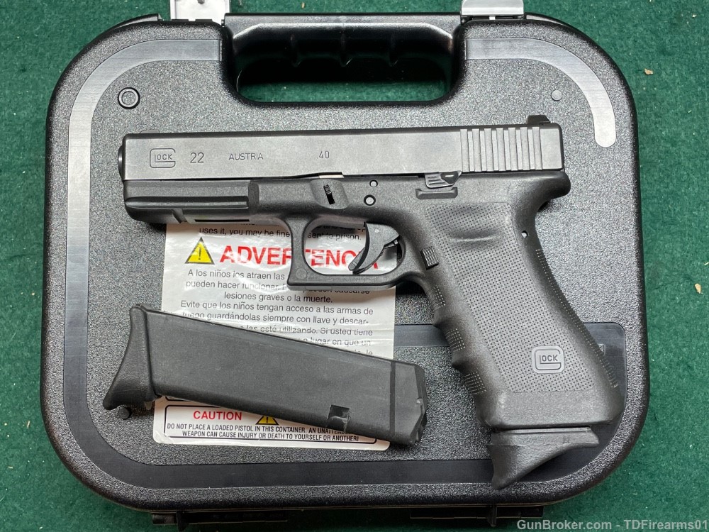 Glock G22 Gen 3 RTF .40 s&w Puerto Rico Police surplus  collectible -img-5