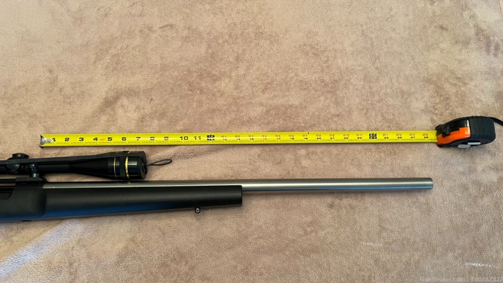 Remington 700 7mm STW. Custom Stainless Fluted Barrel. Leupold. Excellent!-img-8