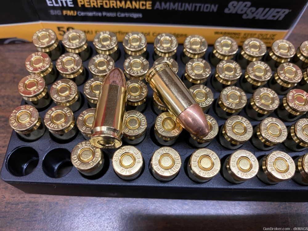 1000rd case of Sig Sauer Elite Performance Ammunition 9mm FMJ 124gr-img-5