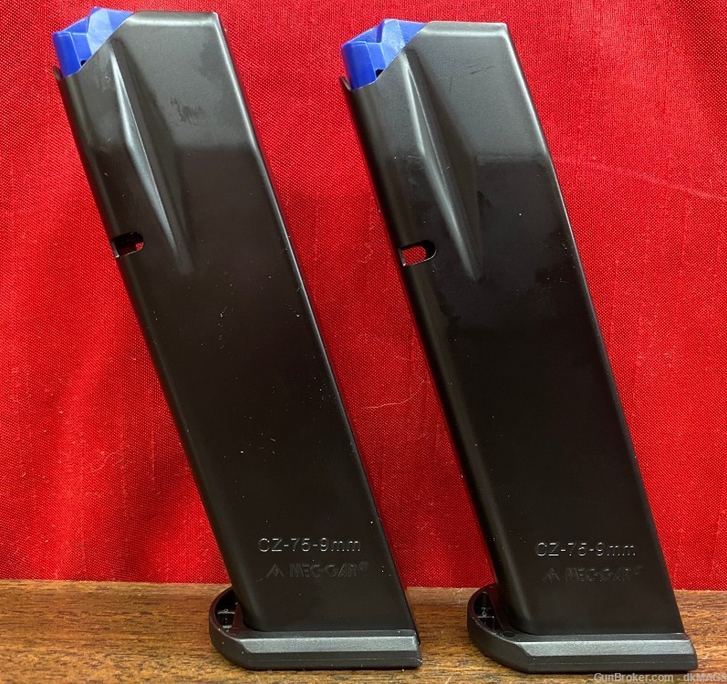 2 new Mec-Gar CZ-75 B 17 Round 9mm Magazines-img-3