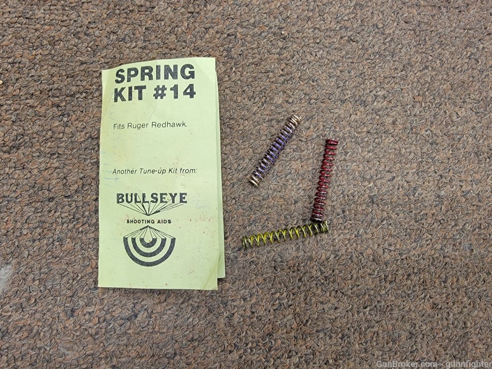 Ruger Redhawk Bullseye 3 Spring Tune-up Kit-img-0