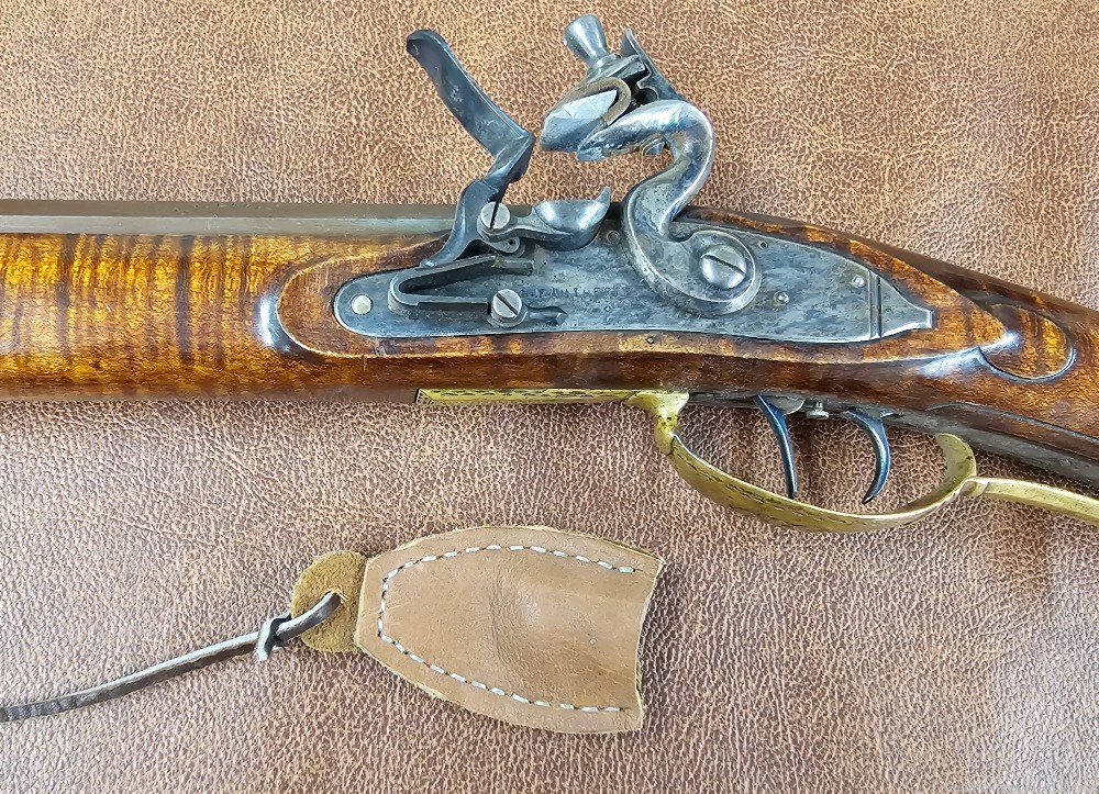 A. Fautheree Custom Made Left Handed Flintlock Rifle-img-6
