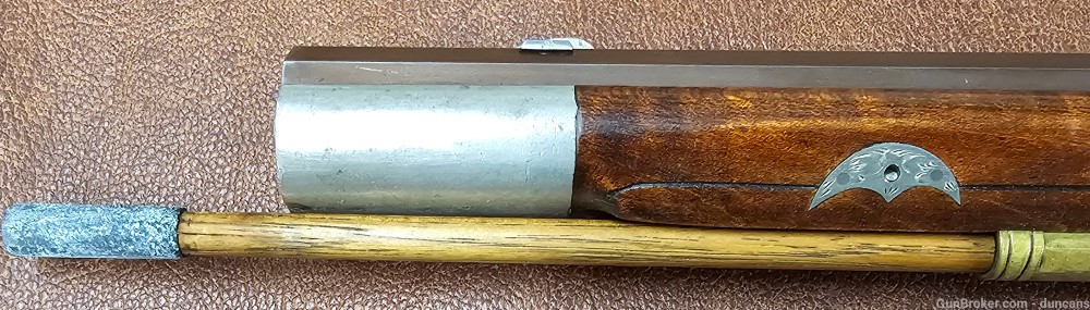 A. Fautheree Custom Made Left Handed Flintlock Rifle-img-3