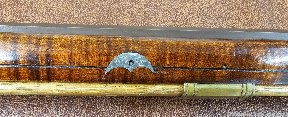 A. Fautheree Custom Made Left Handed Flintlock Rifle-img-12