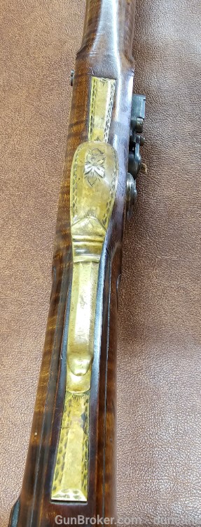 A. Fautheree Custom Made Left Handed Flintlock Rifle-img-18