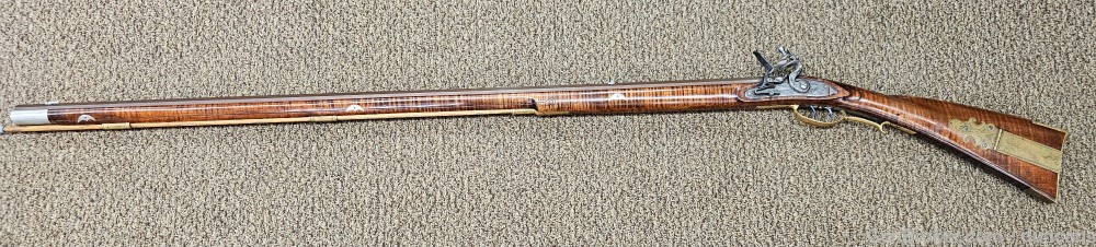 A. Fautheree Custom Made Left Handed Flintlock Rifle-img-1