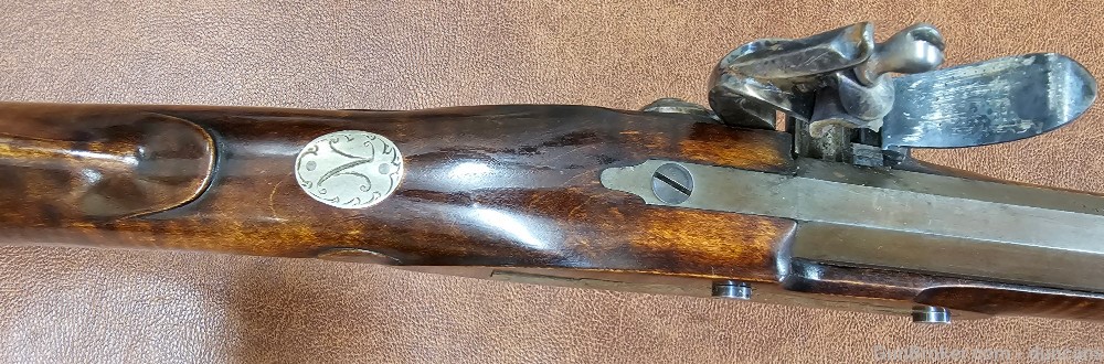A. Fautheree Custom Made Left Handed Flintlock Rifle-img-13