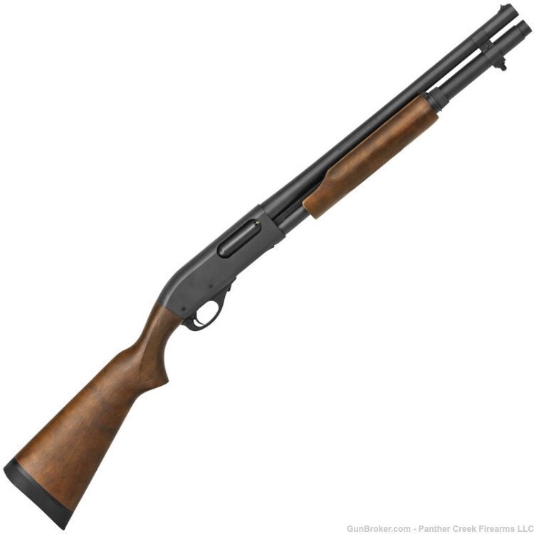 Remington 870 Tactical Pump 12 Gauge Wood 18.5" 3" Chamber 81197-img-0