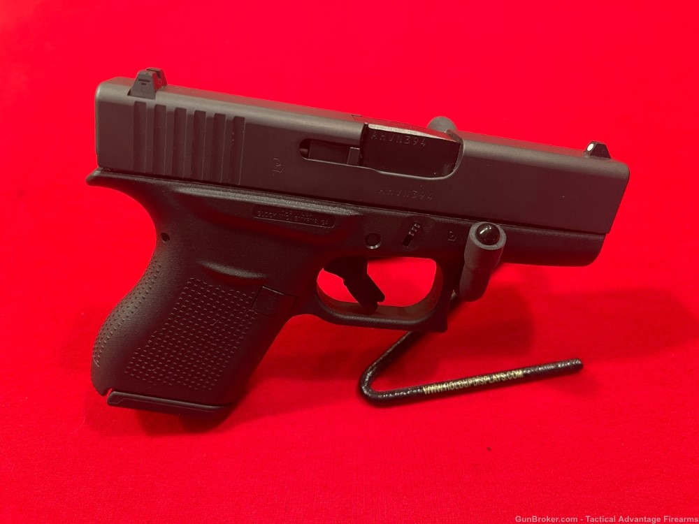 USED UNFIRED GLOCK 43 USA 9mm PISTOL-img-0