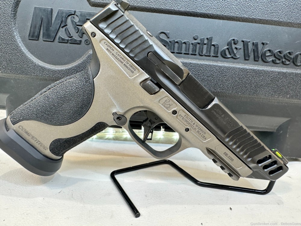 SMITH AND WESSON S&W M&P9 2.0 COMPETITOR 9MM LIKE NEW! PENNY AUCTION!-img-2