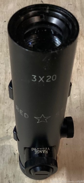 3 X 20 Red Star AR-15 type rifle scope-img-2