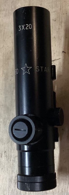 3 X 20 Red Star AR-15 type rifle scope-img-5