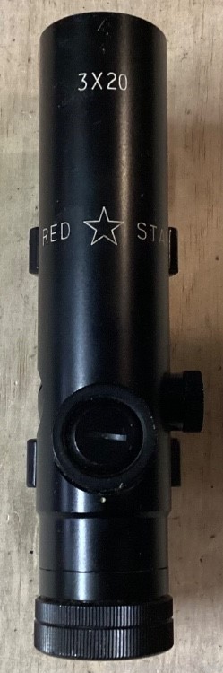 3 X 20 Red Star AR-15 type rifle scope-img-4