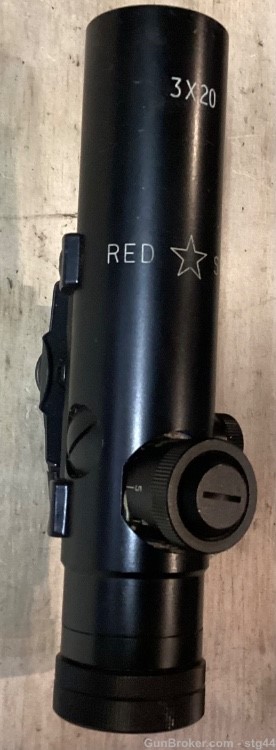 3 X 20 Red Star AR-15 type rifle scope-img-6
