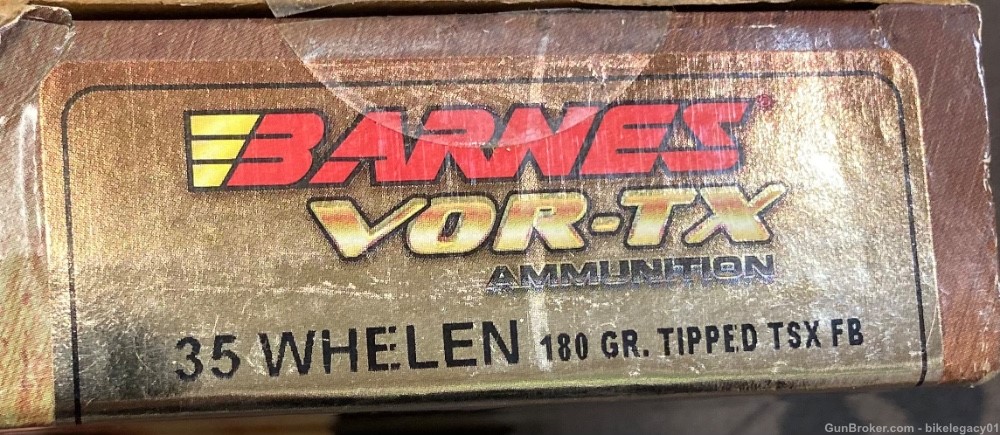 Barnes Vor-TX 35 Whelen Ammunition 180 GR-img-1