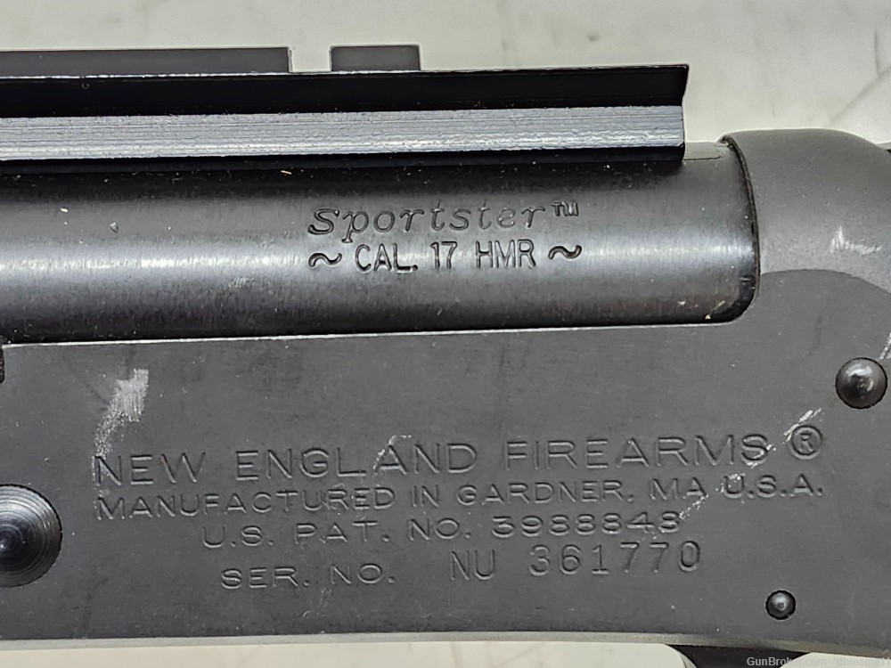 New England Firearms NEF Sportster Rifle .17HMR 22in Bbl-img-15