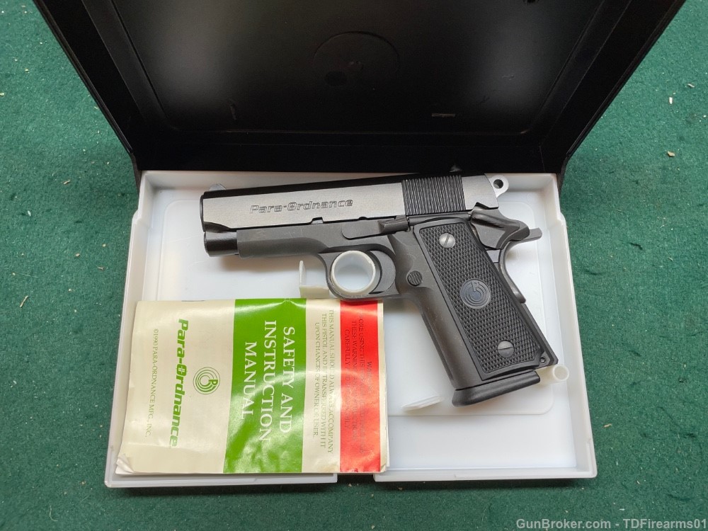 Para Ordnance P12.45 .45 acp double stack 1911 mfg in Canada w/box-img-1