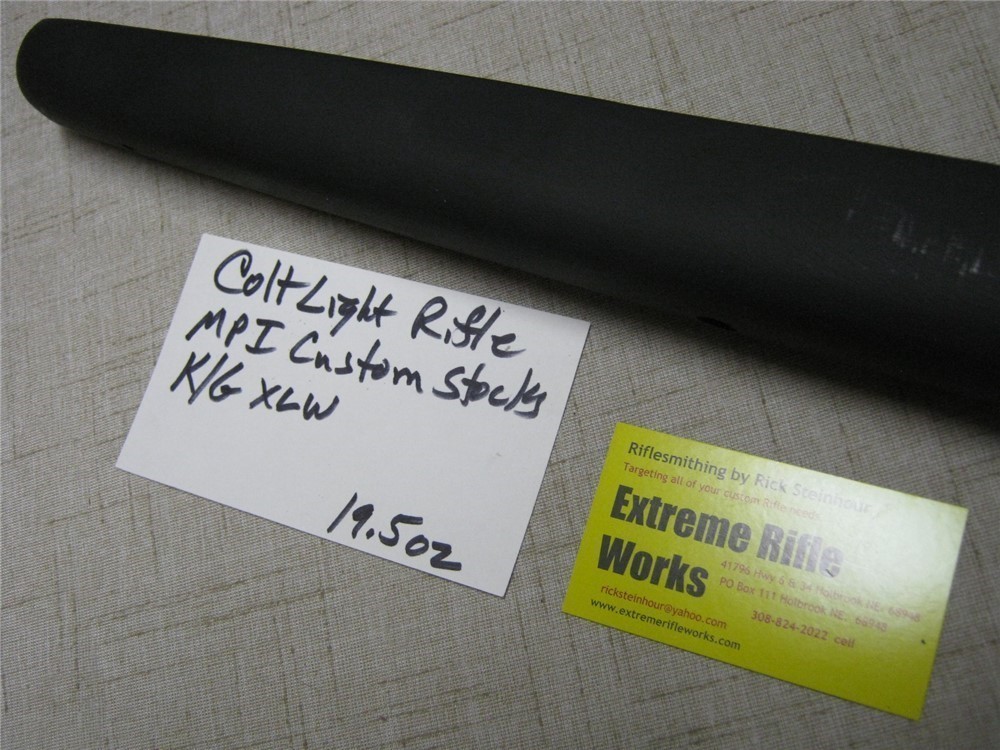 Colt Light Rifle Graphite/Kevlar stock  19.2 Ozs. Updated listing-img-13