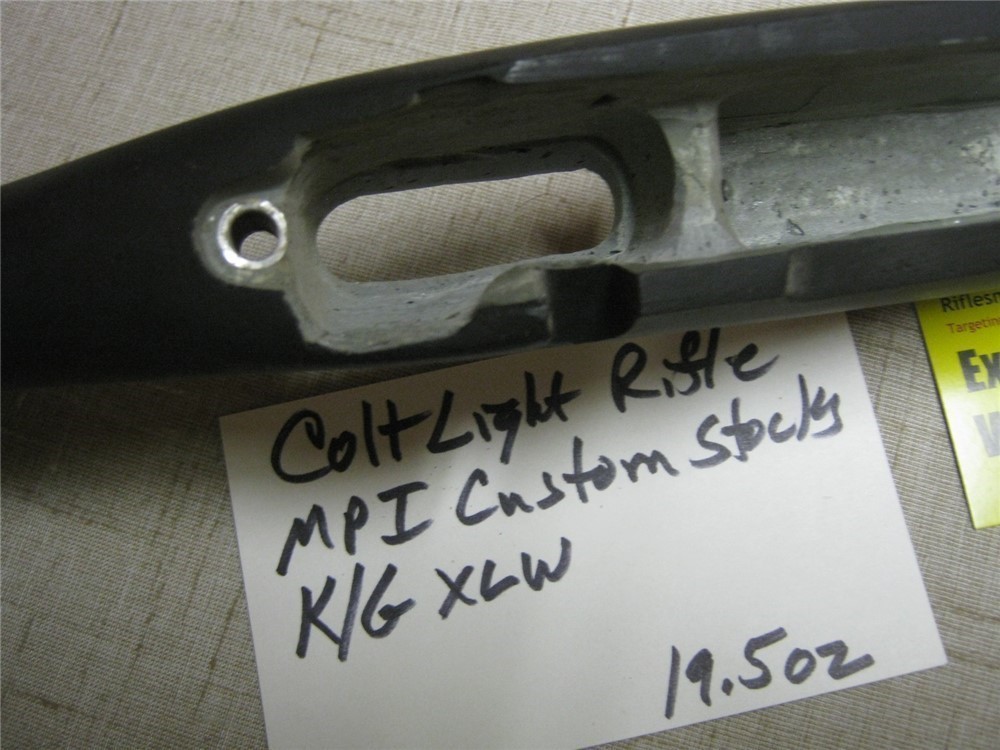 Colt Light Rifle Graphite/Kevlar stock  19.2 Ozs. Updated listing-img-14