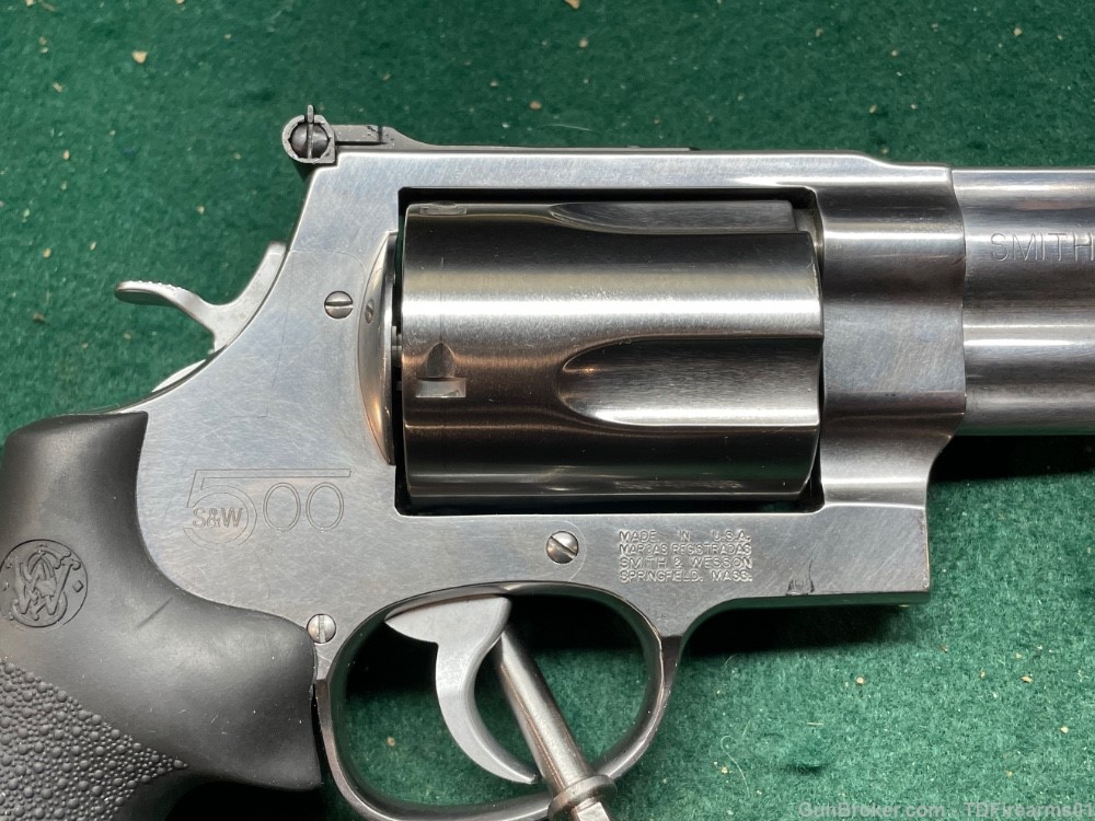 Smith and Wesson 500 s&w 4" Comped x frame big bore revolver 163504-img-3