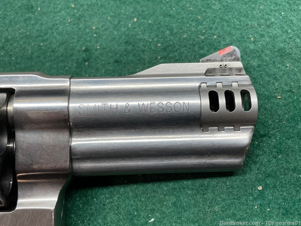 Smith and Wesson 500 s&w 4" Comped x frame big bore revolver 163504-img-2