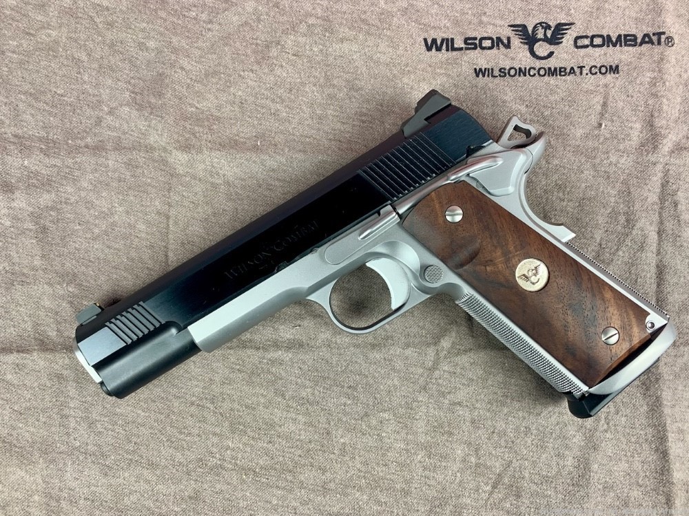 Wilson Combat Hackathorn Special Stainless Blued Two-Tone .45 1911 - NEW-img-3