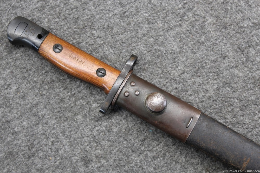 WWI British Pattern 1907 SMLE Enfield No1 MK.III Bayonet&Scabbard P07/M1907-img-9