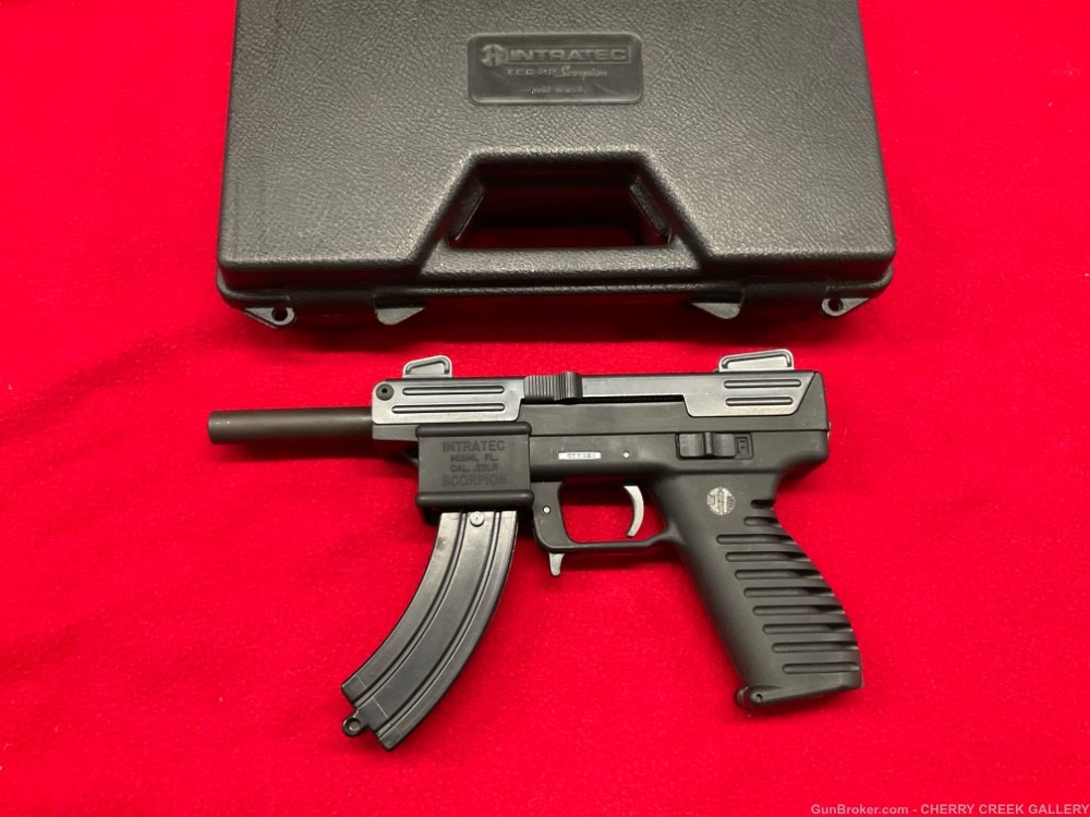 Vintage Intratec tec 22 pistol tec22 scorpion Miami Florida 22lr long rifle-img-0