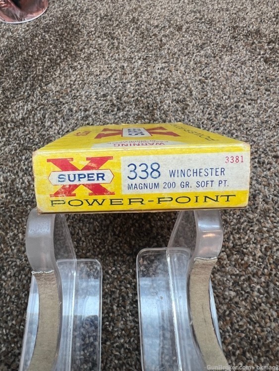 Western Super X 338 Win mag 200 Gr soft point full box -img-1