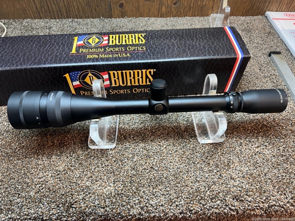 Burris Signature Series 6-24X like new with box -img-1