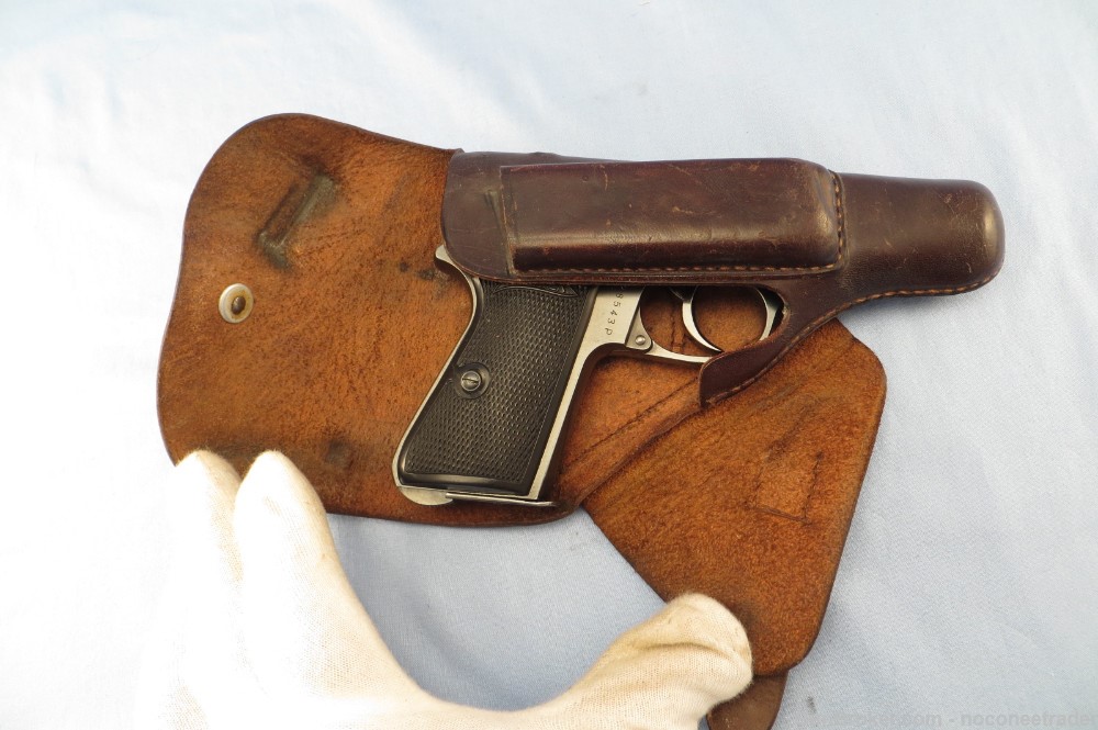 Walther Pre War 1938 Mod PP .380 w Bottom Mag Release + Holster-img-38