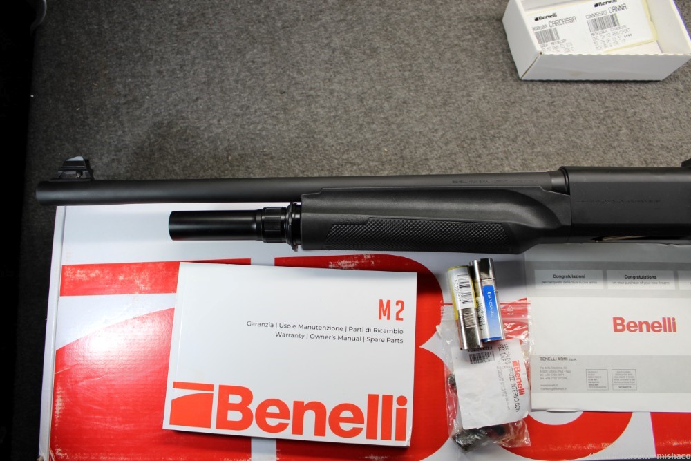 NIB Italian Benelli M2 Super 90 Tactical 18"GRS 5+1 PG 12g Shotgun M1/M3/M4-img-2