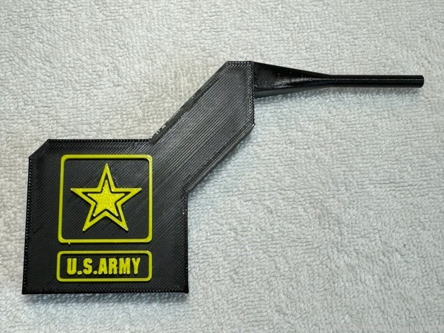 Chamber Safety Flag w/ Military Branch Logo-img-3