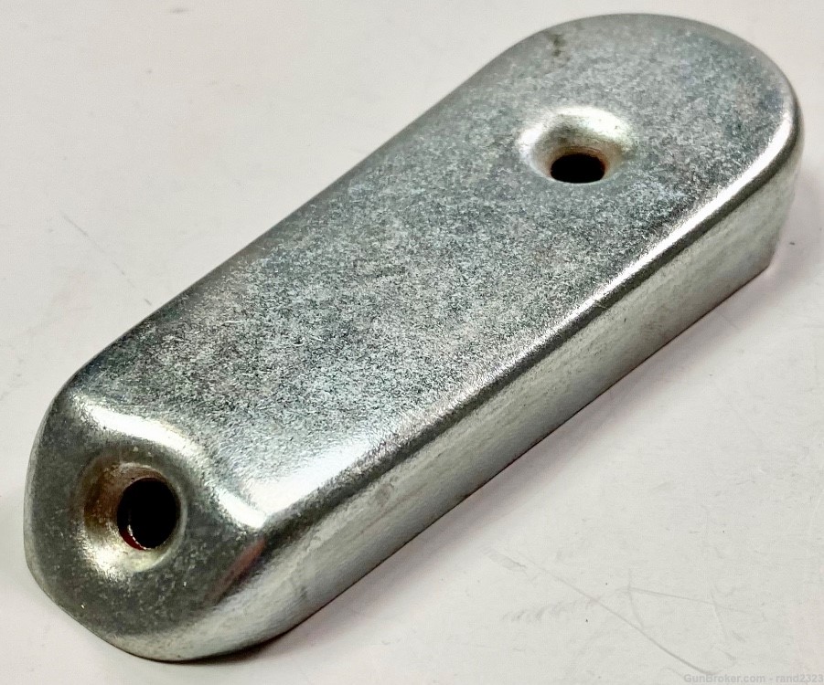 WWII GERMAN MAUSER 98K K98 RIFLE BUTT STOCK METAL END PLATE-img-1